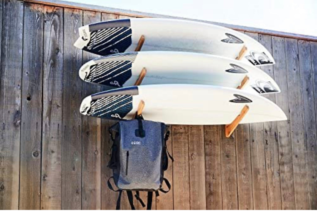 Support mural en bois COR pour SUP et planches de surf – Paddle Gear