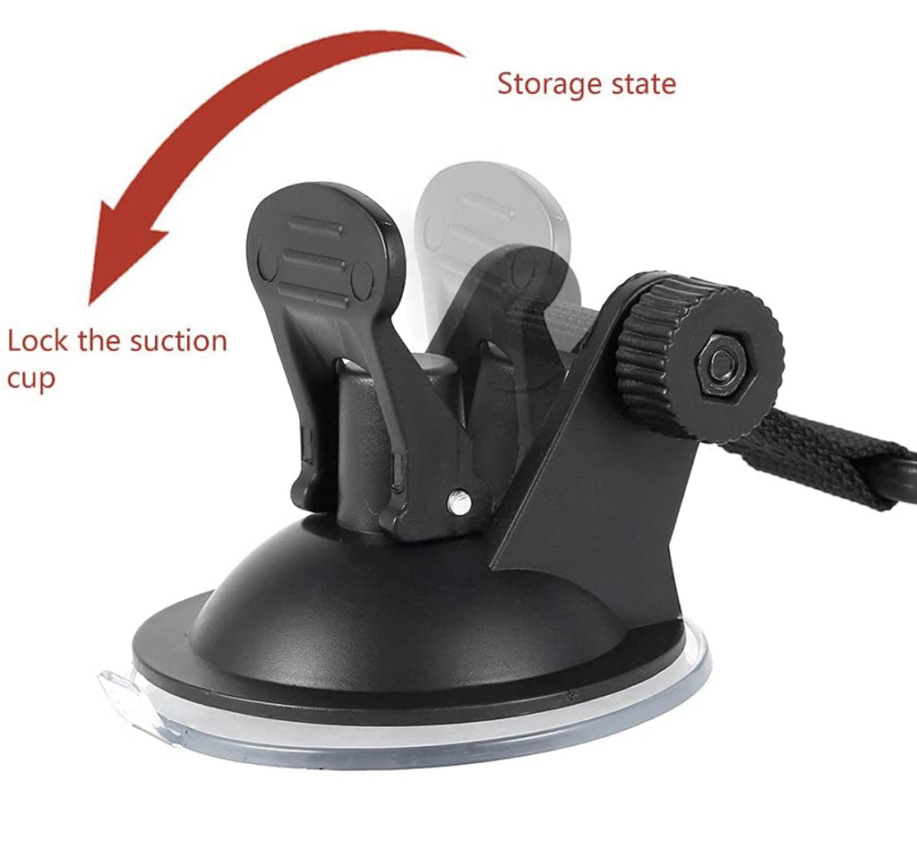 Suction Cup Tether - Water Bottle Utility Mount – Paddle Gear