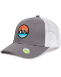Casquette de camionneur écologique Ecofera - Gris/Blanc