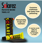 Solarez Kits de voyage de réparation de planche de surf en résine polyester UV Cure